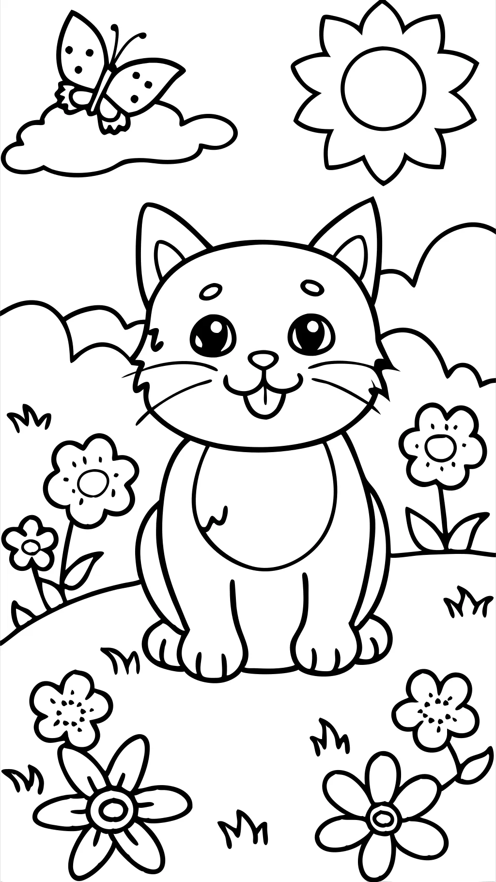 draw so cute coloring pages